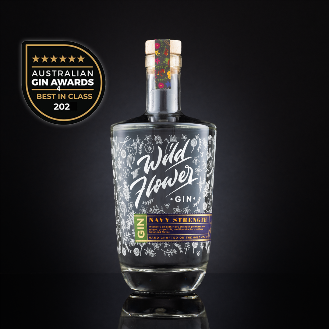 Wildflower Gin's Navy Strength Gin Wins Big at the Australian Gin Awards!