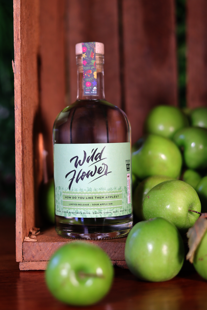 Sour Apple Gin - Limited Release – wildflowergin